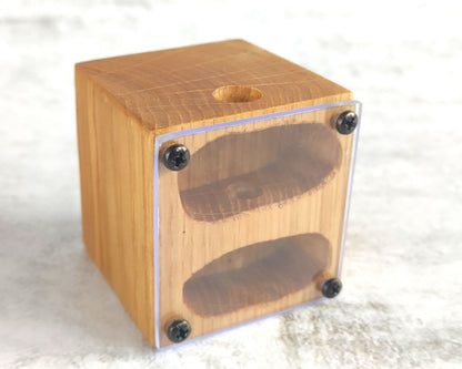Hormiguero de madera 5 x 5 cm 